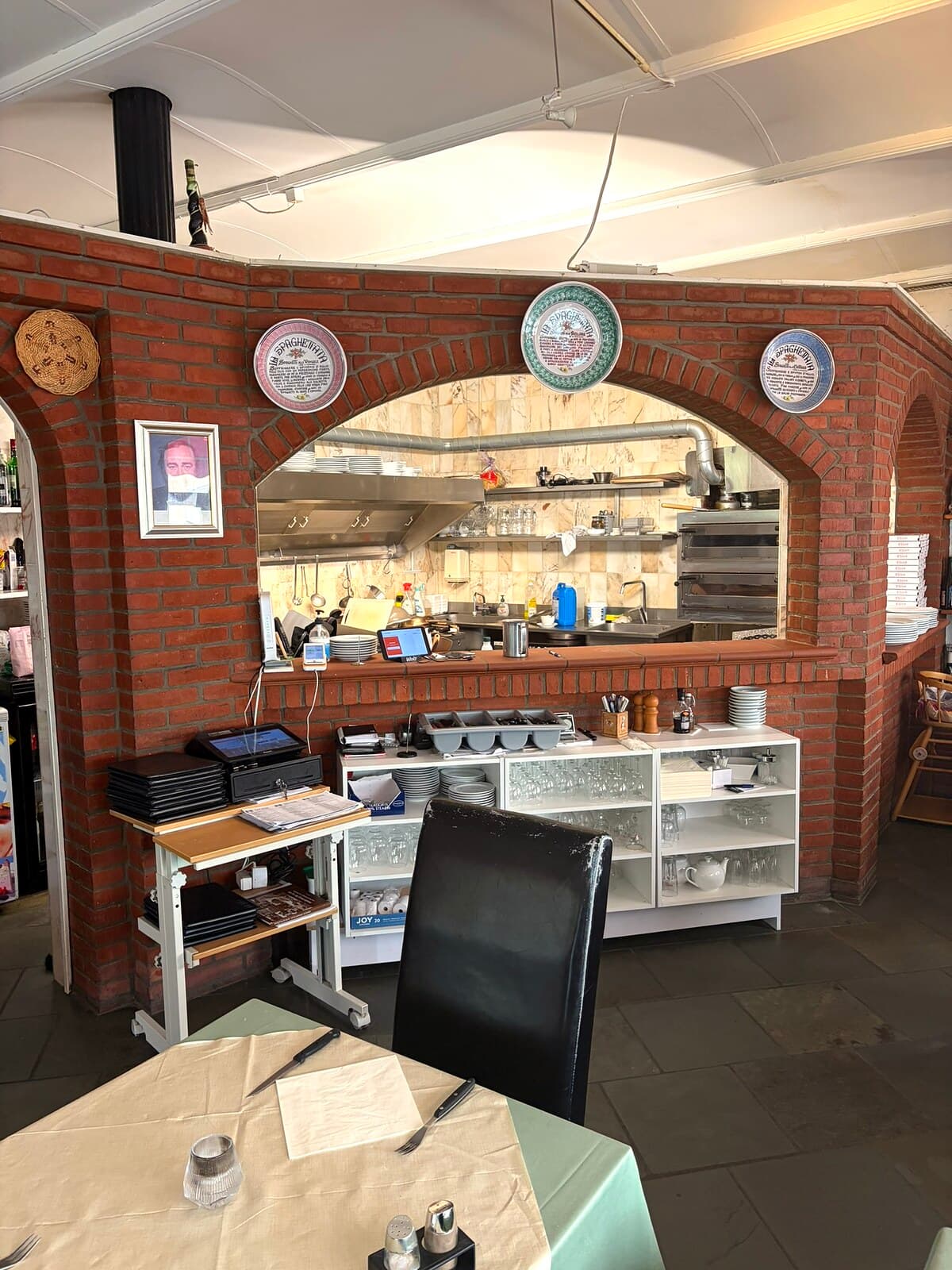 Pizzabar og køkken